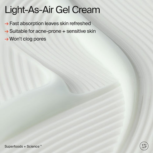 Superfood Air-Whip Lightweight Face Moisturizer with Hyaluronic Acid